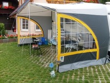 Mehler Vorzelt Panorama 2002 Grau/Gelb z.B. für Hymer Eriba Moving 475