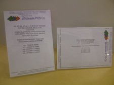 Poster Menü Grafik Halter