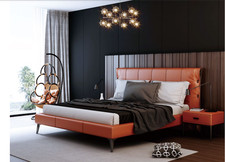 Doppelbett bett ehebett design - doppelbett,