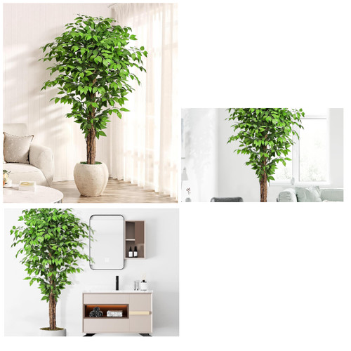 Kunstpflanze ficusbaum 180cm - ficusbaum,