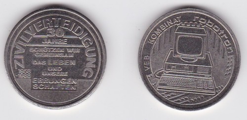 Ddr medaille veb kombinat - medaille,