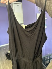 H&M Jumpsuit Schwarz Gr. L