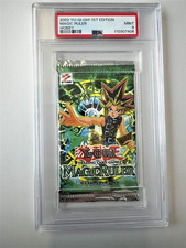 Yu-Gi-Oh! 2002 Magic Ruler 1st Edition Booster Foil Pack - PSA Mint 9