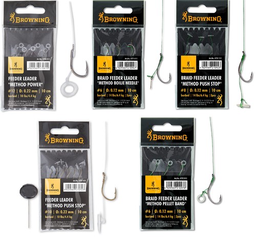 Browning feeder leader - browning, method