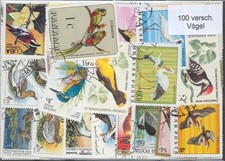 100 verschiedene Briefmarken