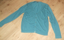 DRYKORN  Herren Cardigan, Gr. L, Petrol Farbe, Wolle, guter gepflegter Zustand