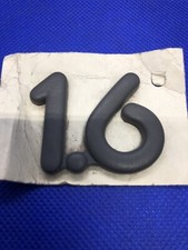 Logo Abzeichen 1.6 1L6 EMBLEME OPEL GL KADETT A B GSI Hinter Original Neu