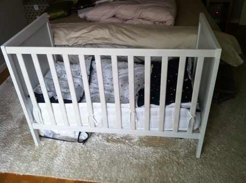 Sundvik ikea babybett weiß - ,