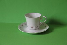 Krautheim und Adelberg Rialto Rosa Rose Kaffeetasse mit Untertasse Tasse Gedeck