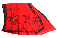 Indischer Braut roter Sari