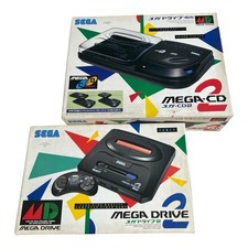 Sega Mega Drive 2 + Mega CD 2