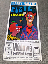 1975 (B) plakat PISTE CIRCUS