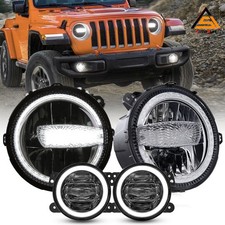 9" LED HEADLIGHT 4'' FOG LIGHT