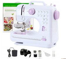 Nähmaschine mit Anschiebetisch Mini-Nähmaschine tragbare elektrische Nähmaschine