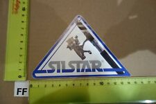 Alter Aufkleber Sport Angeln Angelrute Angelrolle SILSTAR Angelgeräte