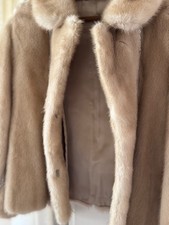 Edle Nerzjacke Hellbeige mit