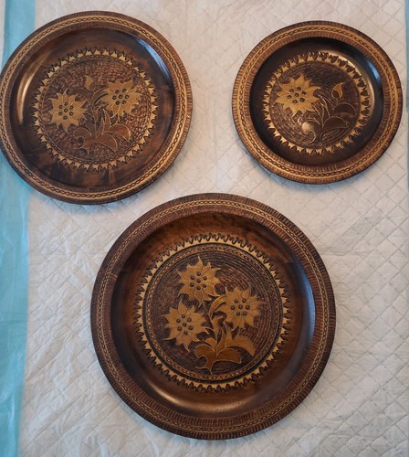 3er set vintage wandteller - 3er-set,