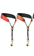 Saxophongurt PU Leder Rot