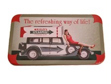 Alte Wrigley‘s Spearmint Blechdose The refreshing way of life Kaugummi Dose