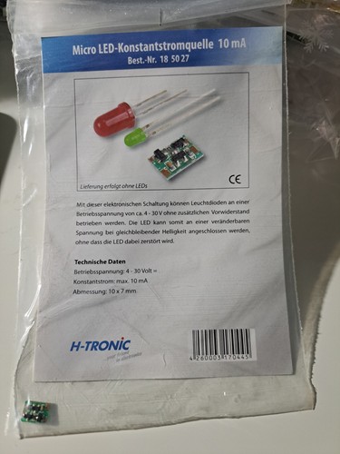 Micro led konstantstromquelle - micro,