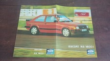 Autoprospekt Ford Escort RS 1600i