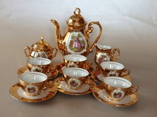 Gut erhaltenes Mokkaservice für 6 Personen -Bavaria  -