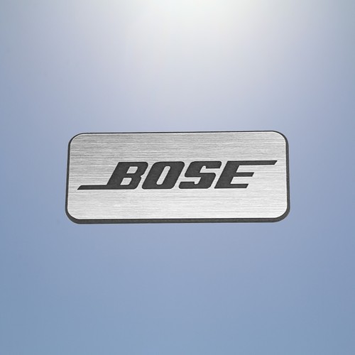 Bose 50x25mm badge emblem logo - 50x25mm,