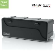 Deichselbox Daken Blackit L 750x300x355mm Werkzeugkasten Anhänger Staukiste Box
