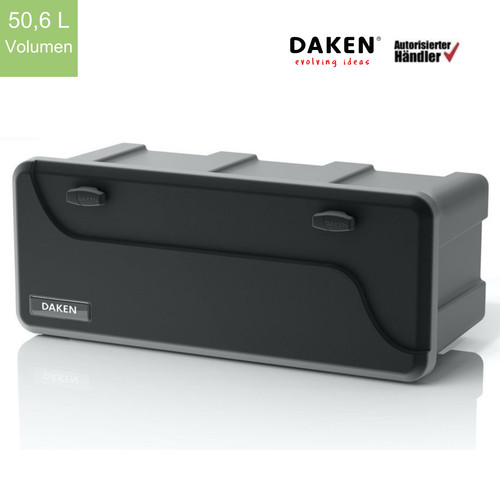 Deichselbox daken blackit - blackit, l