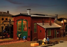 Lokschuppen, eingleisig Spur HO Vollmer Bausatz 45750