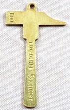 ORIGINAL Anhänger 800 SILBER 100 Jahre Hammer Brennerei Spirituosen pendant Bier