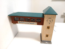 H0  - Befehls - Stellwerk aus Holz - Gebäude Häuser Haus ---- BK 1154