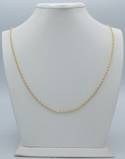 585 Gold Damen Collier Kette 54cm Anker NEU 14 Karat Gelbgold Halskette 3,57g