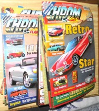 22 x Chrom und Flammen, Auto Zeitschriften, Konvolut