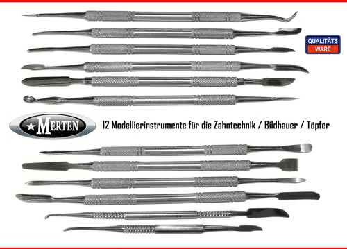 Instrumente zahntechnik set - 12,