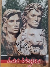 Siegfried roy xl autogramm - siegfried,