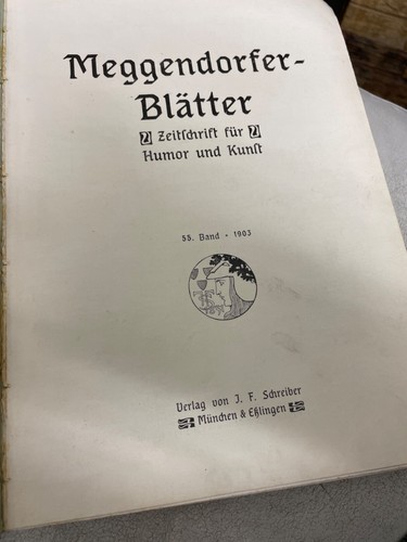 Meggendorfer blätter band - meggendorfer-blätter, 55