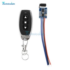 DC3-12V Wireless Remote Control Forward Reverse Speed Controller PWM Motor Drive