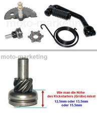 Kickstarter welle feder hebel - kickstarter,