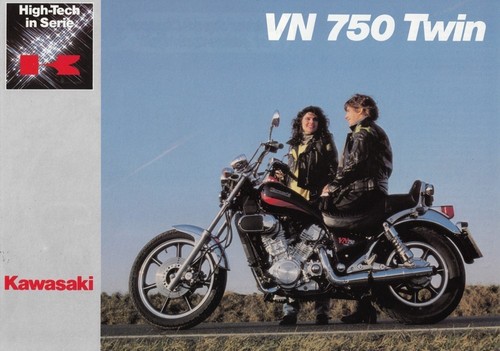Kawasaki 750 twin - p,