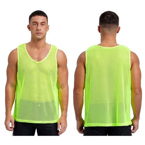 Herren netz tank top - netz, muskel