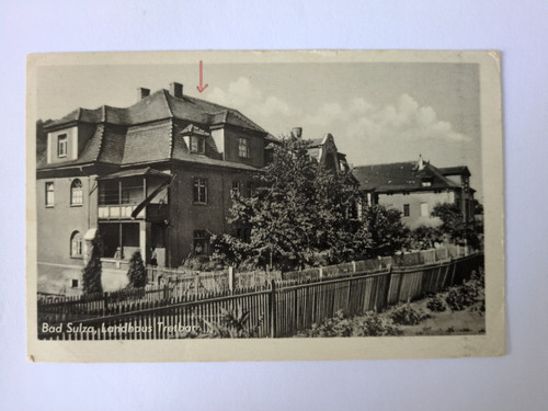 Ansichtskarte bad sulza - ansichtskarte,
