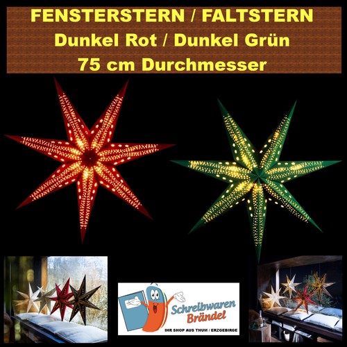 Fensterstern faltstern - fensterstern,