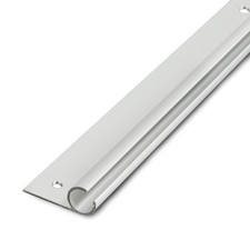 Alu Kederleiste Kederschiene 1,2 Meter Ø10mm 45°-Neigung Wohnwagen Kederprofil B