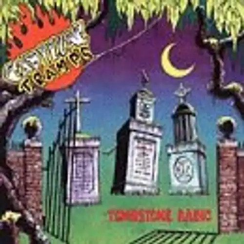Cadillac tramps tombstone - cadillac,