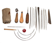 Altes Sattler Schuhmacher Schuster Werkzeug Nadeln Vorstecher ... (#2491)