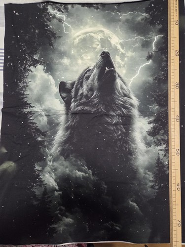 Sommersweat wolf panele - sommersweat,