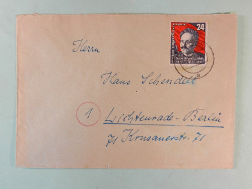 Ddr brief 294 jarmen nach - ef,