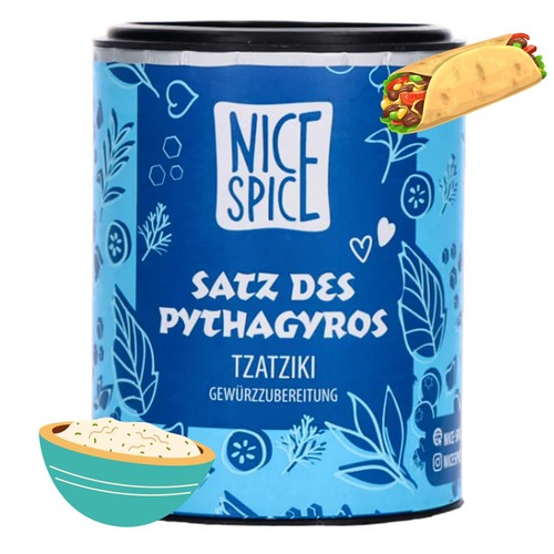 Nice spice tzatziki gyros - spice,