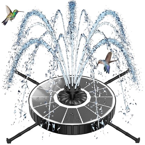 Solar springbrunnen mit - solar,